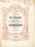Fine Ballettsuite fur Orchester v. Max Reger
