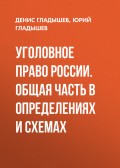 Уголовное право России. Общая часть в определениях и схемах