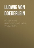 Döderlein's Hand-book of Latin Synonymes