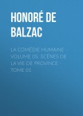 La Comédie humaine - Volume 05. Scènes de la vie de Province - Tome 01