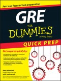 GRE For Dummies Quick Prep