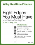Eight Edges You Must Have. Your Written Trading Plan