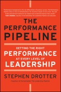 The Performance Pipeline. Getting the Right Performance At Every Level of Leadership