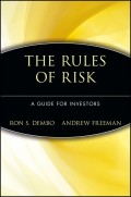 Seeing Tomorrow. Rewriting the Rules of Risk