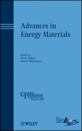 Advances in Energy Materials