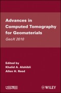 Advances in Computed Tomography for Geomaterials. GeoX 2010