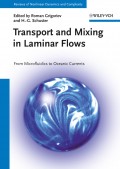 Transport and Mixing in Laminar Flows. From Microfluidics to Oceanic Currents