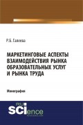 Маркетинговые аспекты взаимодействия рынка образовательных услуг и рынка труда