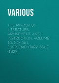 The Mirror of Literature, Amusement, and Instruction. Volume 13, No. 361, Supplementary Issue (1829)
