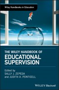 The Wiley Handbook of Educational Supervision