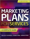 Marketing Plans for Services. A Complete Guide