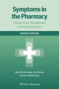 Symptoms in the Pharmacy. A Guide to the Management of Common Illnesses