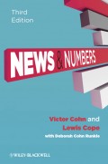 News and Numbers. A Writer's Guide to Statistics