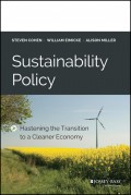 Sustainability Policy. Hastening the Transition to a Cleaner Economy