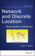 Network and Discrete Location. Models, Algorithms, and Applications