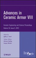 Advances in Ceramic Armor VIII