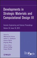 Developments in Strategic Materials and Computational Design III