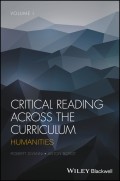 Critical Reading Across the Curriculum. Humanities, Volume 1