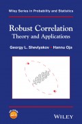 Robust Correlation. Theory and Applications