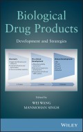 Biological Drug Products. Development and Strategies