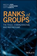 Ranks of Groups. The Tools, Characteristics, and Restrictions