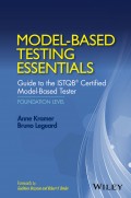 Model-Based Testing Essentials - Guide to the ISTQB Certified Model-Based Tester. Foundation Level