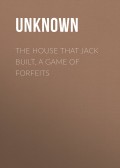The House That Jack Built, a Game of Forfeits