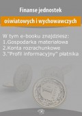 Finanse jednostek oświatowych i wychowawczych, wydanie wrzesień 2015 r.