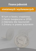 Finanse jednostek oświatowych i wychowawczych, wydanie styczeń 2016 r.