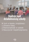 Nadzór nad działalnością szkoły, wydanie luty 2016 r.