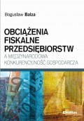 Obciążenia fiskalne przedsiębiorstw a międzynarodowa konkurencyjność gospodarcza