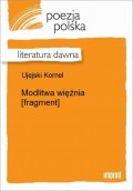 Modlitwa więźnia [fragment]