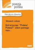 Szli krzycząc: "Polska! Polska!"- wtem jednego razu...