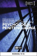 Psychologia penitencjarna. Rozdział 15-16