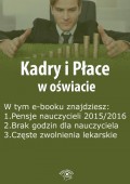Kadry i Płace w oświacie, wydanie sierpień 2015 r.