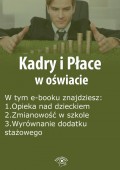 Kadry i Płace w oświacie, wydanie październik 2015 r.