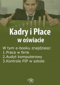 Kadry i Płace w oświacie, wydanie kwiecień 2016 r.