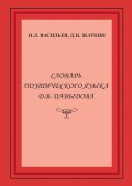 Словарь поэтического языка Д. В. Давыдова