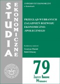 Przegląd wybranych zagadnień rozwoju ekonomiczno-społecznego. SE 79