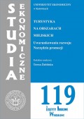 Turystyka na obszarach miejskich. Uwarunkowania rozwoju. Narzędzia promocji. SE 119