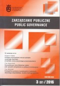 Zarządzanie Publiczne nr 3(37)/2016