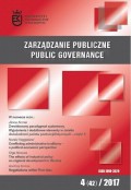 Zarządzanie Publiczne nr 4(42)/2017