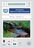 XVI sympozjum. Współczesne problemy hydrogeologii - Warszawa - Jachranka 2013