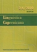 Linguistica Copernicana 2(4)2010