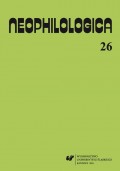 „Neophilologica” 2014. Vol. 26: Le concept d'événement et autres études