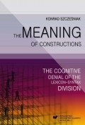 The Meaning of Constructions