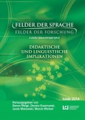 Felder der Sprache – Felder der Forschung