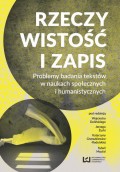 Rzeczywistość i zapis