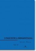 Linguistica Bidgostiana. Series nova. Vol. 2