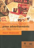 Theoretical frameworks in the study of press advertisements: Polish, English and Chinese perspective